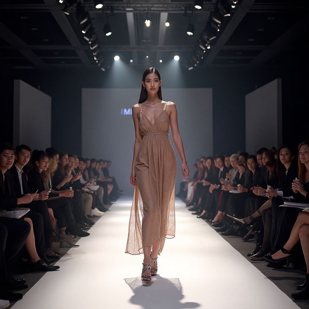 High-end fashion show in Toronto